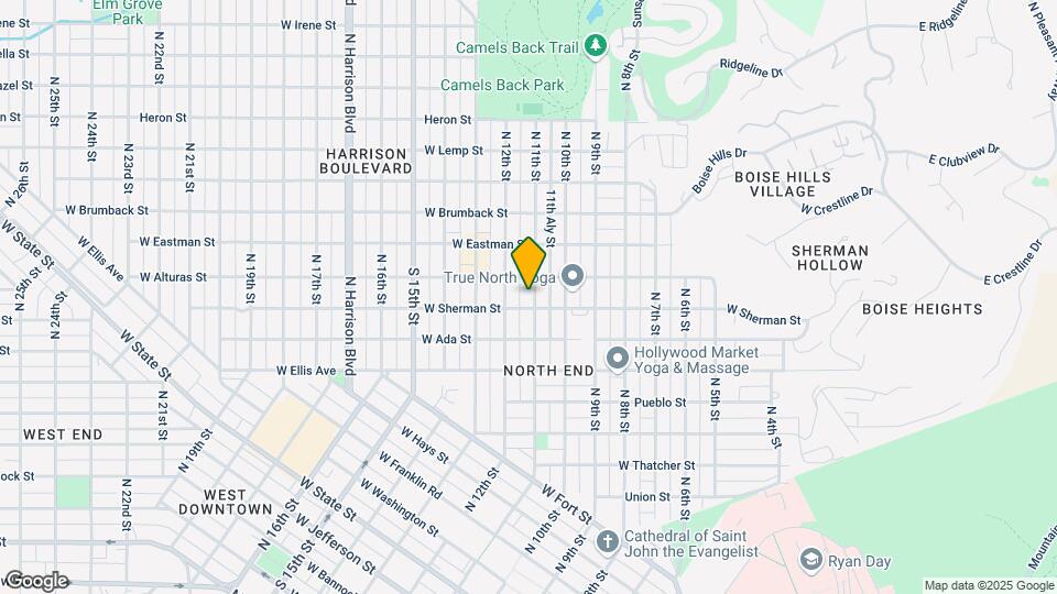 1405 N 11th St Map and Location Details