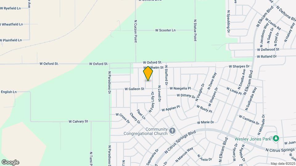 9825 N Swanee Terrace Mapa y Detalles de la Ubicación