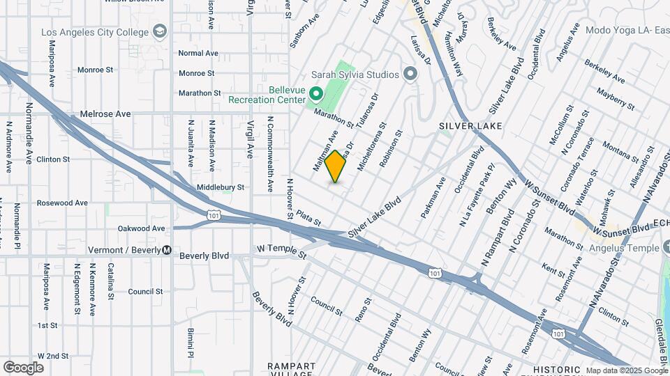 3425 Bellevue Ave Mapa y Detalles de la Ubicación