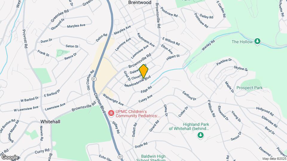 4003 Meadowbrook Blvd Map and Location Details