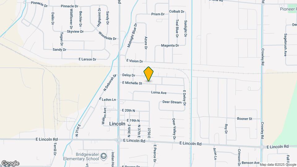 3707 E St Map and Location Details