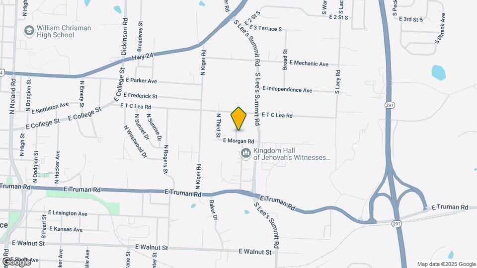 707 N Frandsen Rd Map and Location Details