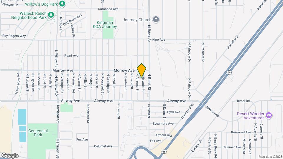 3591 N Nevada St Map and Location Details