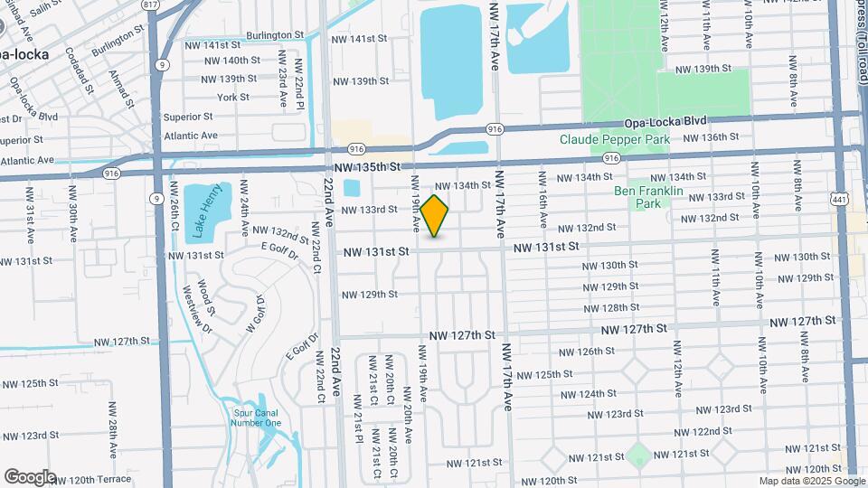 1855 NW 131st St Map and Location Details