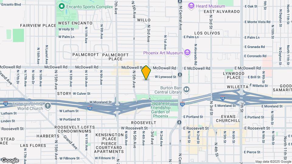 Fleetwood Apartments Mapa y Detalles de la Ubicación