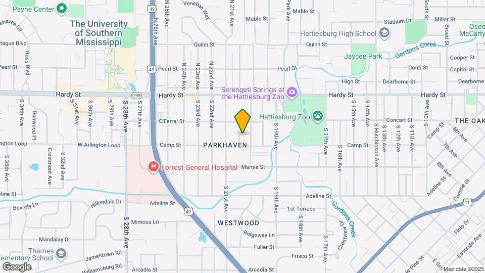 216 Stevens Dr Map and Location Details