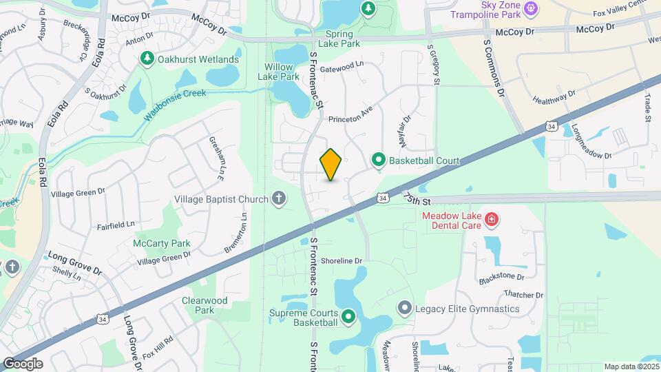 3524 Willowview Ct Map and Location Details