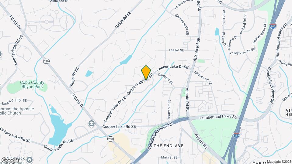 Room in Townhome on Cooper Lake Dr SE Map and Location Details