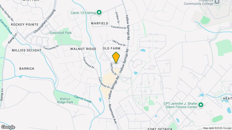 2106 Whitehall Rd, Unit 2D Map and Location Details