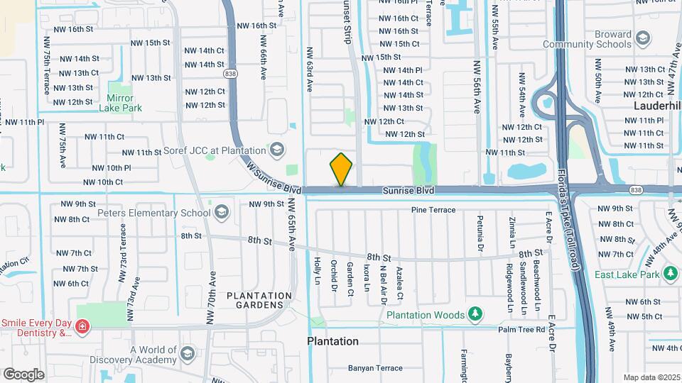 6270 Sunrise Blvd Map and Location Details