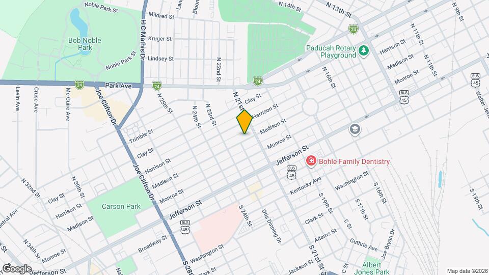 2123 Madison St Map and Location Details