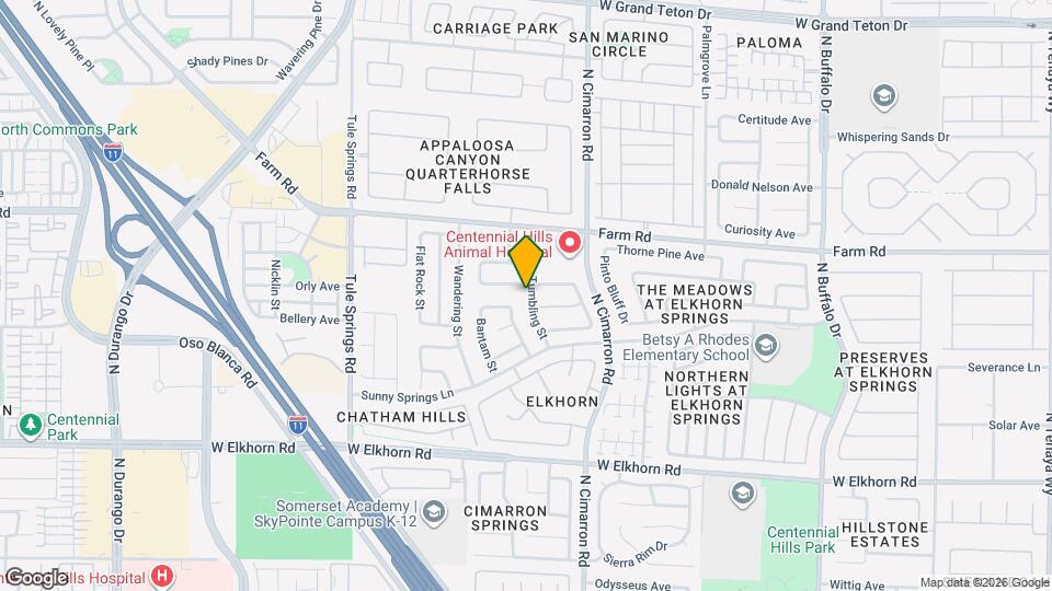 7445 Tumbling St Mapa y Detalles de la Ubicación
