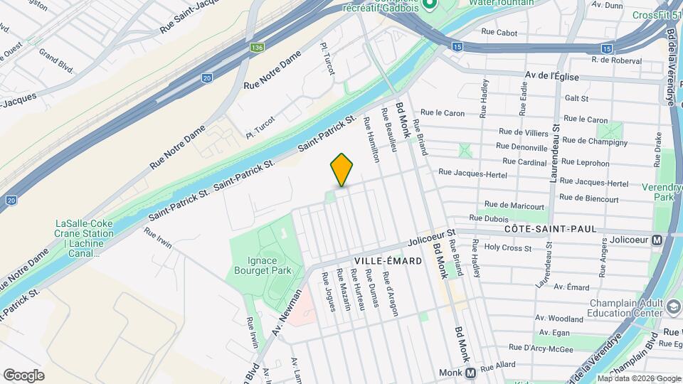 2816-2824 Jacques-Hertel Rue Map and Location Details