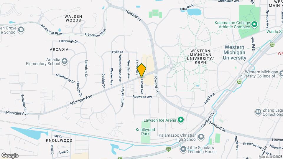 1026 Euclid Ave Map and Location Details