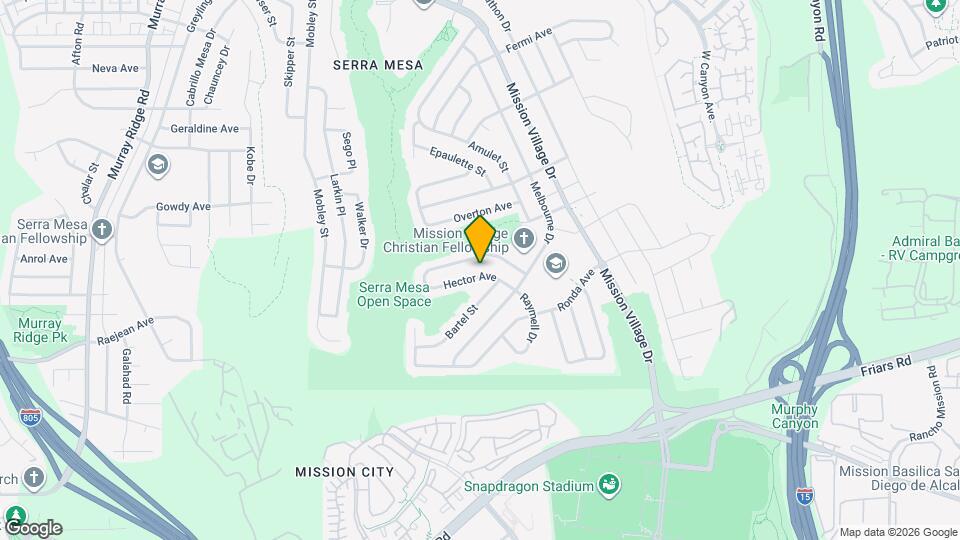 9212 Hector Ave Map and Location Details