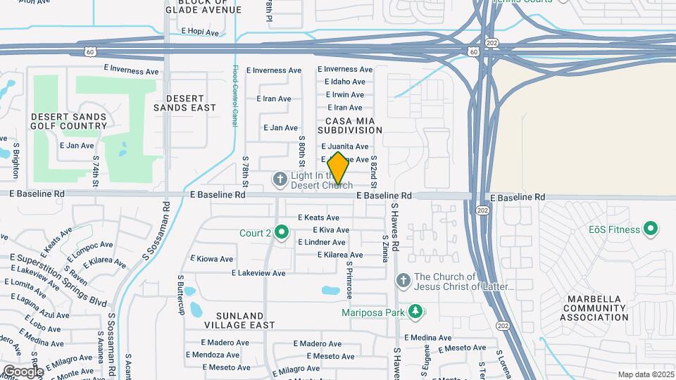 8043 E Jacob Ave Mapa y Detalles de la Ubicación