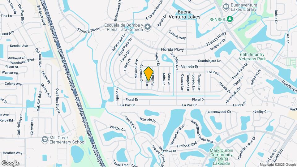 135 Morelia Ln Map and Location Details