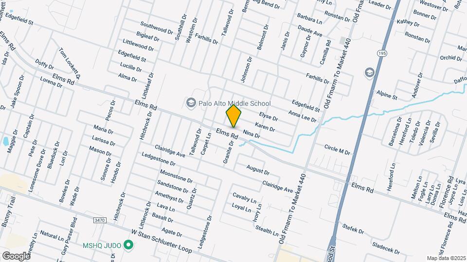 1510 Nina Dr Map and Location Details