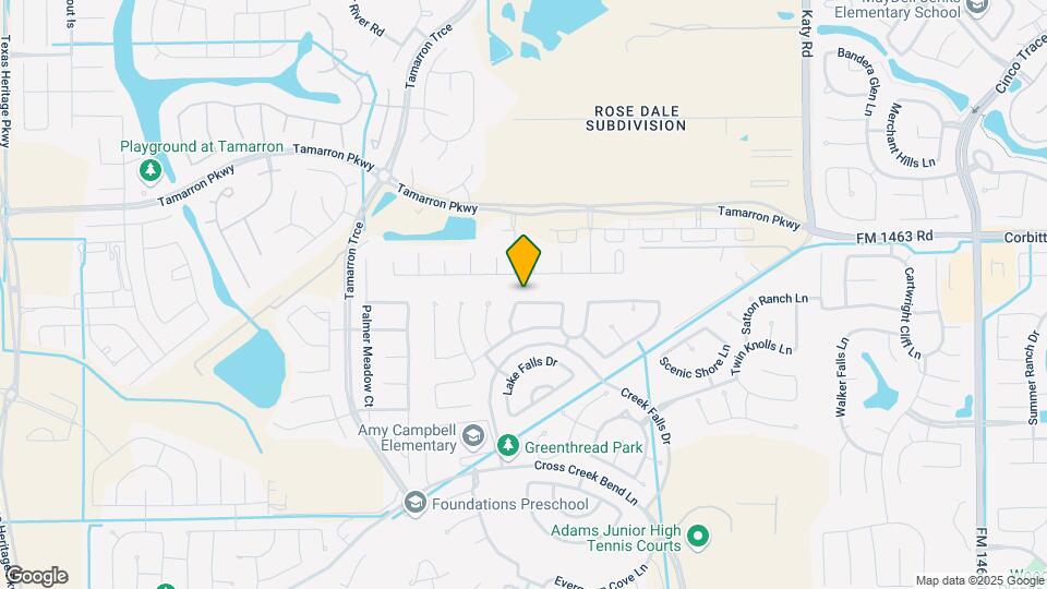 28438 Asher Falls Ln Map and Location Details