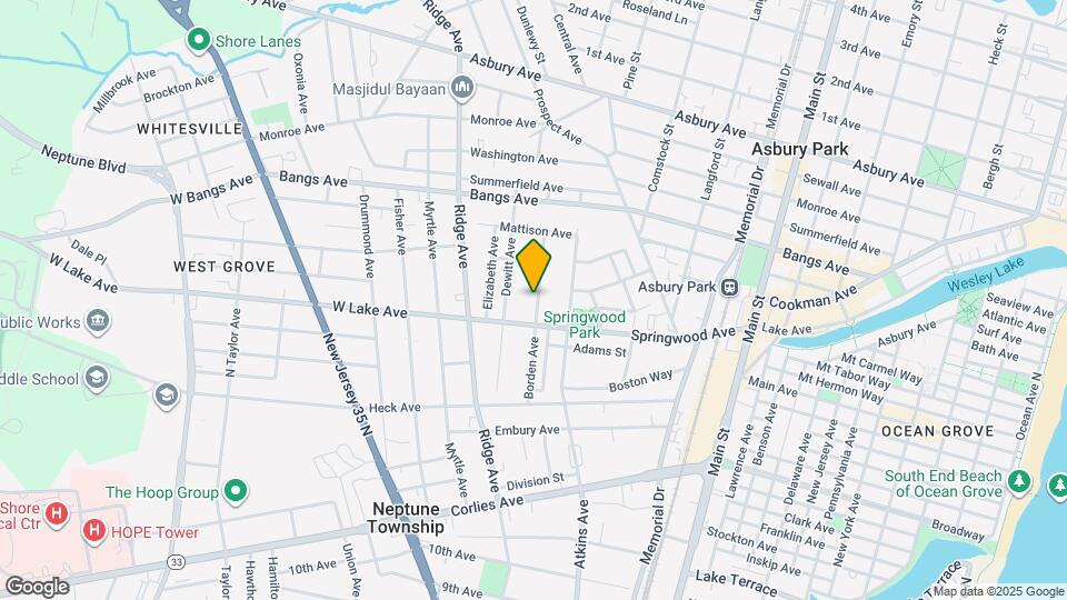 117 Borden Ave Map and Location Details