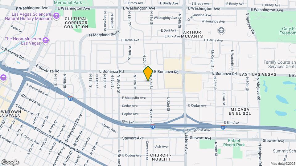 2016 Linden Ave Map and Location Details