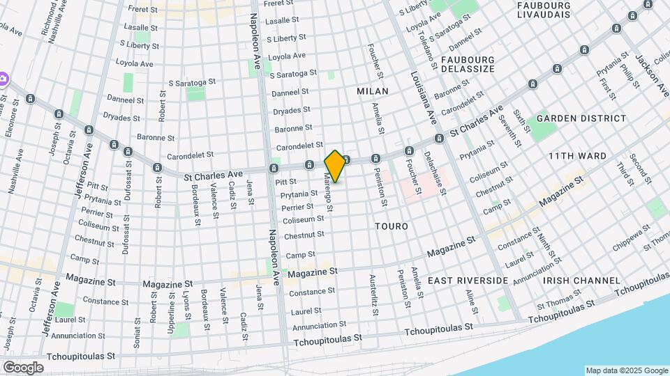 4025-4027 Prytania St, New Orleans, Ln Map and Location Details