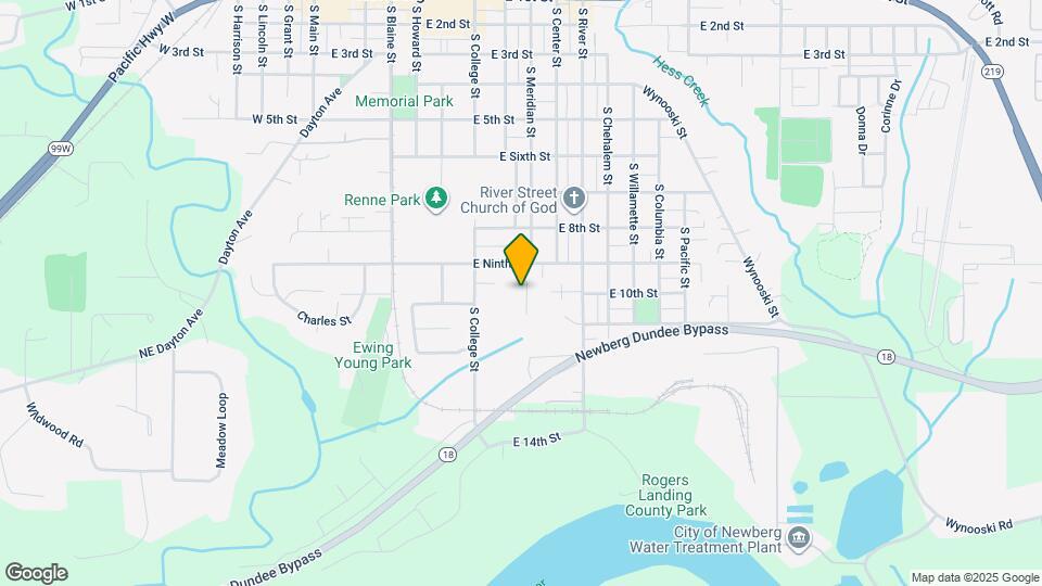 810 E Ninth St Map and Location Details