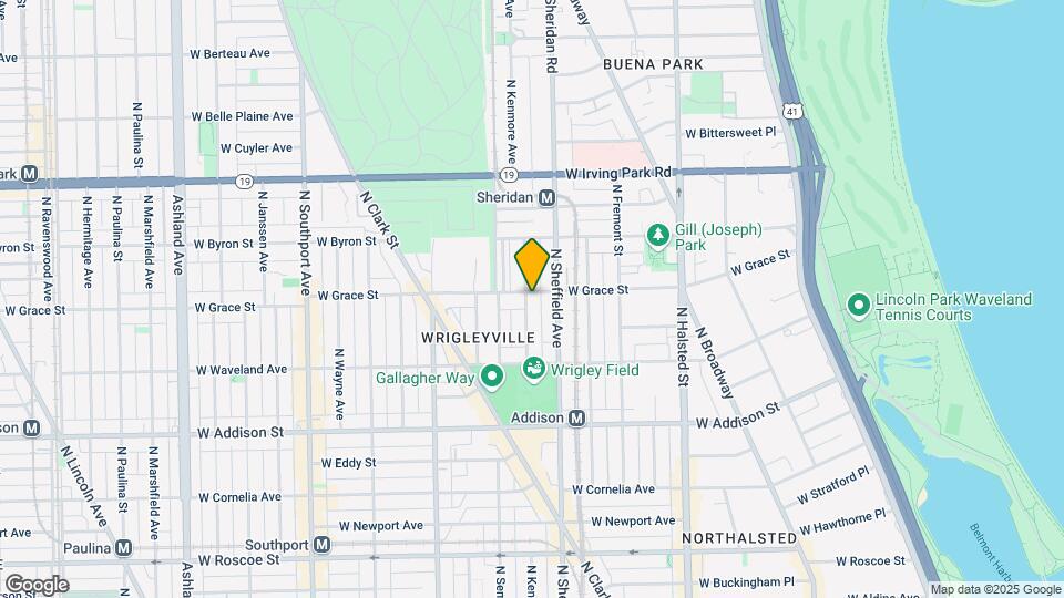 3763 N Kenmore Ave Map and Location Details