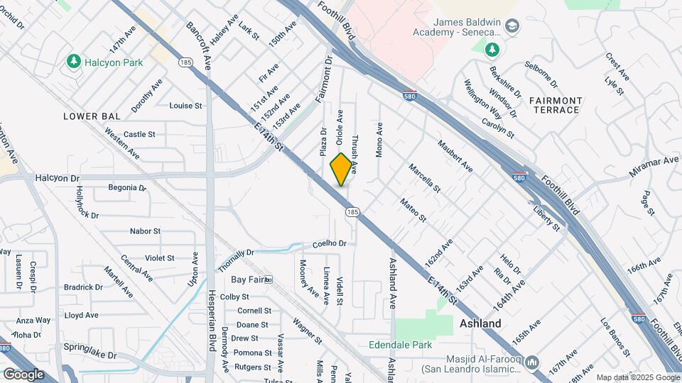 15772 E 14th St Mapa y Detalles de la Ubicación
