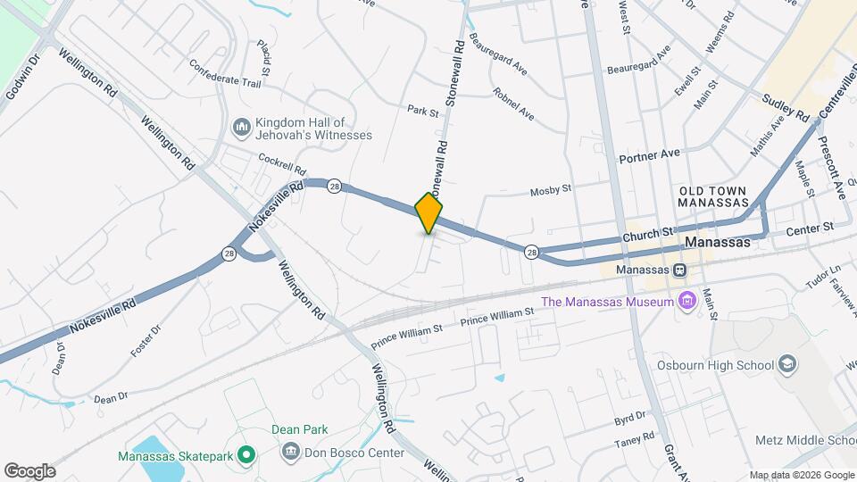 9431 Stonewall Rd Map and Location Details