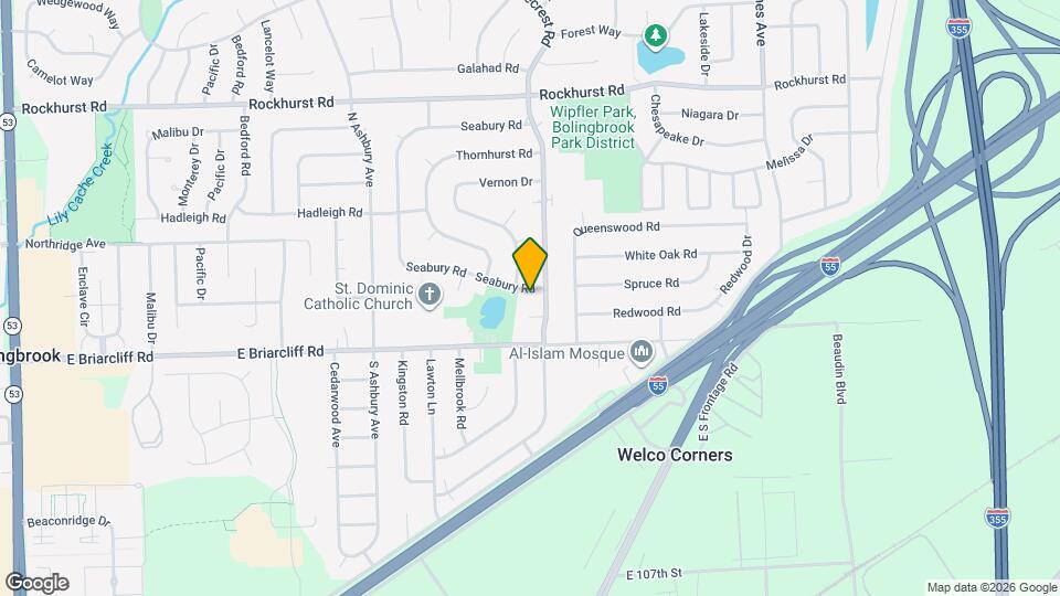 81 Seabury Rd Map and Location Details