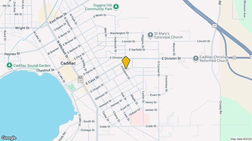 513 E Chapin St Map and Location Details