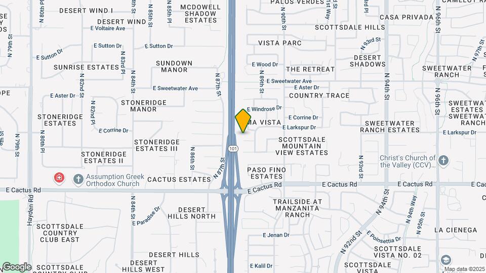 8804 E Charter Oak Dr Map and Location Details