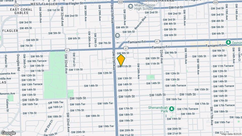2540 SW 11th St Map and Location Details