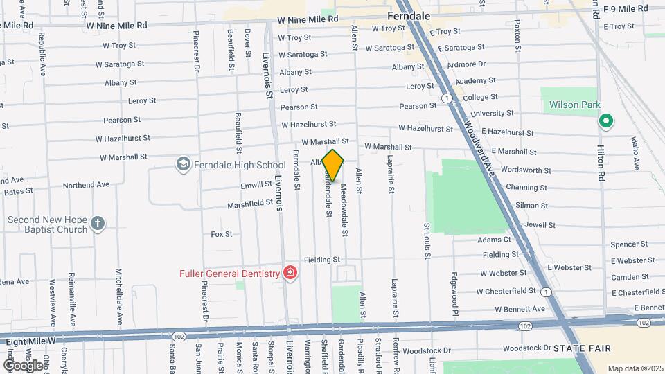 774 Gardendale St Map and Location Details