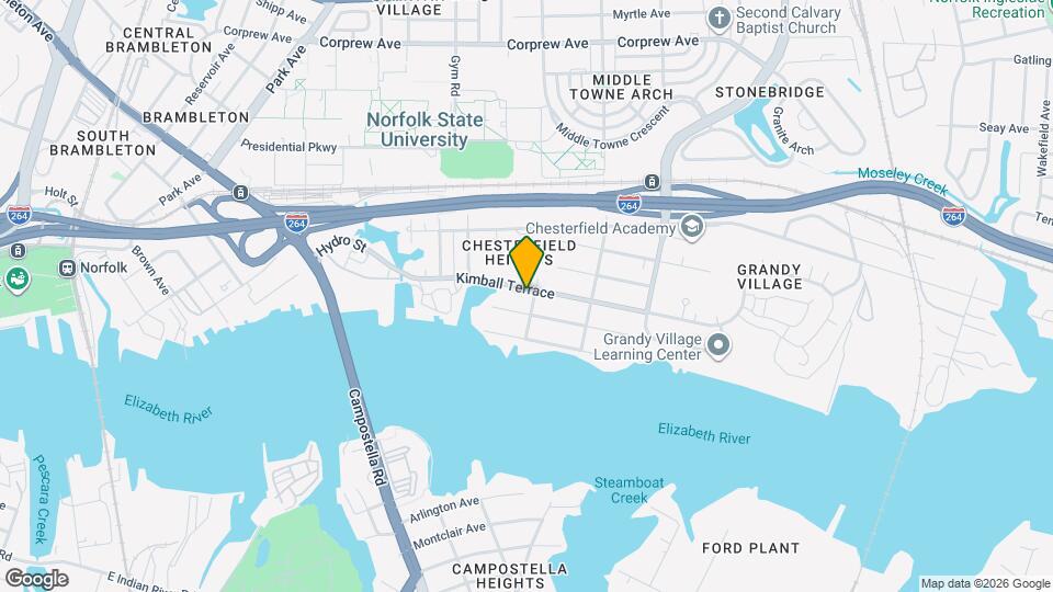 2631 Kimball Terrace Map and Location Details