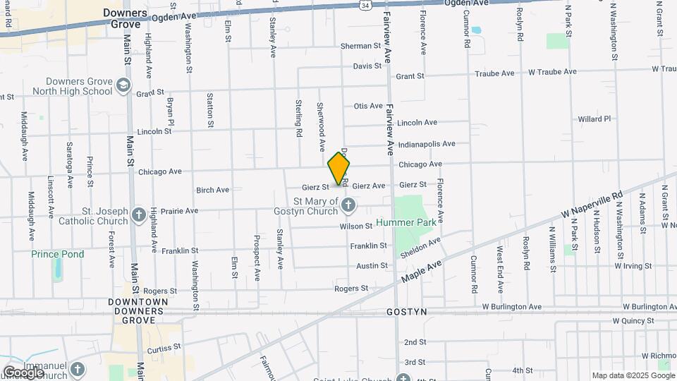 509 Gierz St Map and Location Details