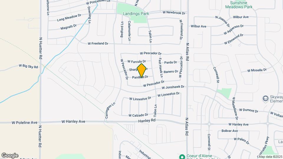 3748 Pandion Dr Map and Location Details