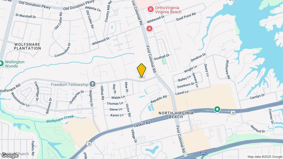 900 Glenfield Ct Map and Location Details