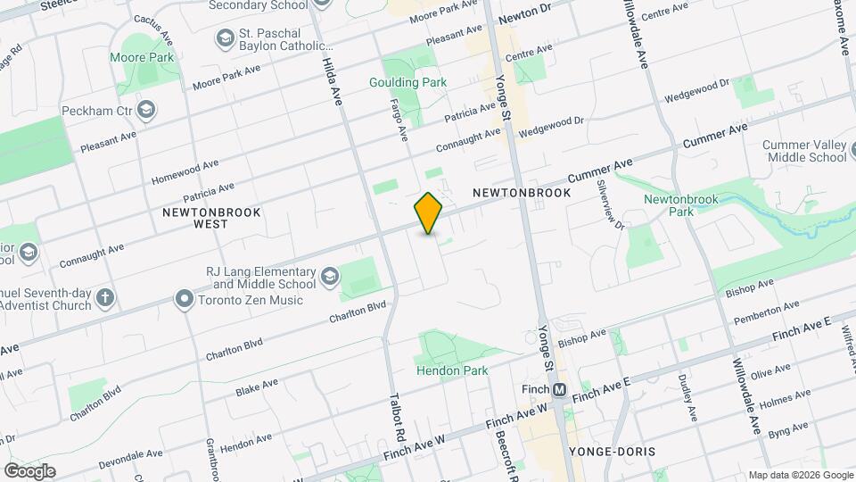 56 Fairchild Ave Map and Location Details