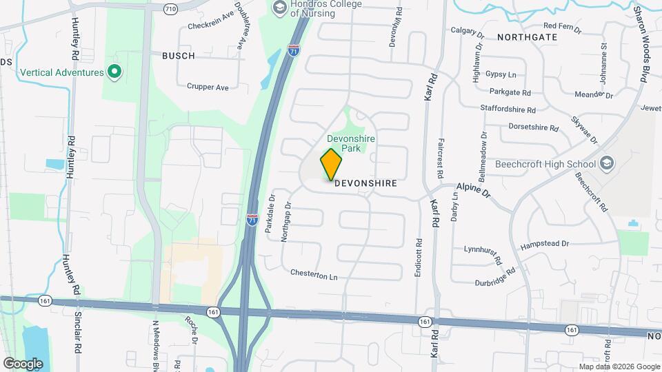 6206 Ambleside Dr Map and Location Details