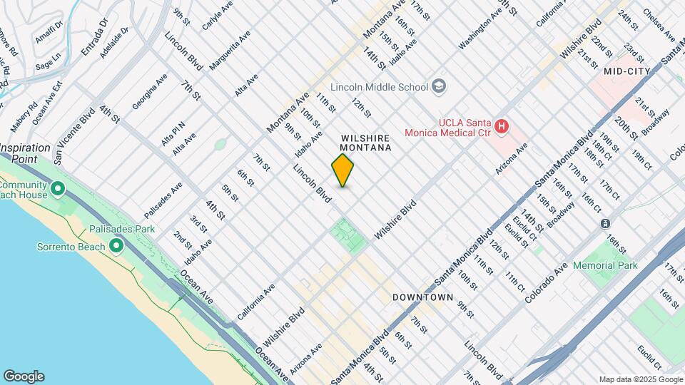 1034 9th St Mapa y Detalles de la Ubicación