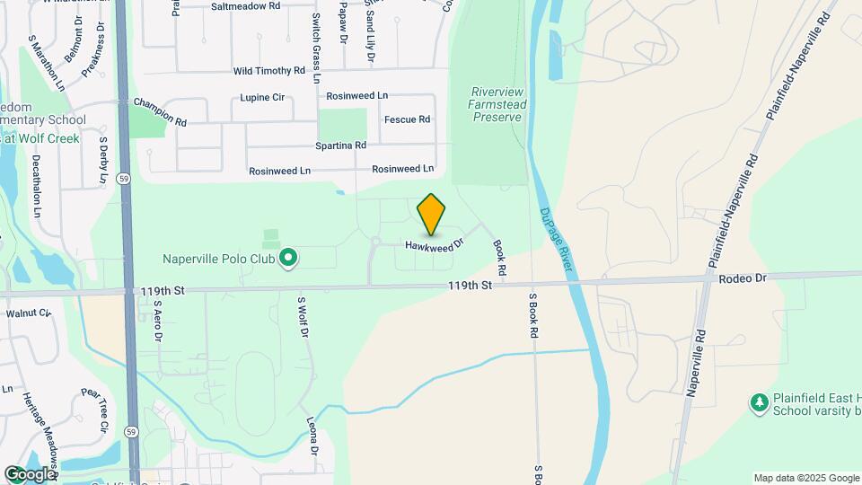 5928 Hawkweed Dr Map and Location Details