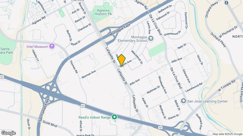 3590 Haig St Map and Location Details