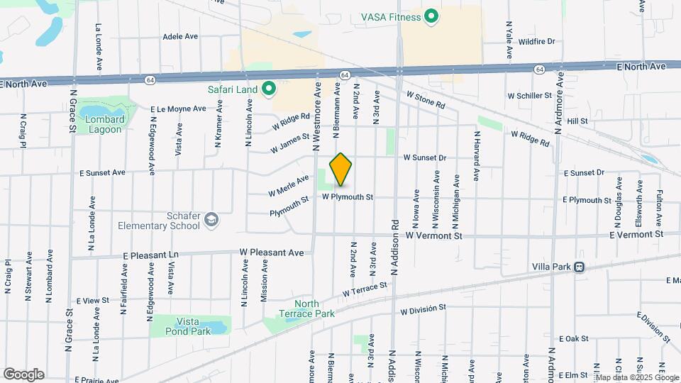 517 N Biermann Ave Map and Location Details