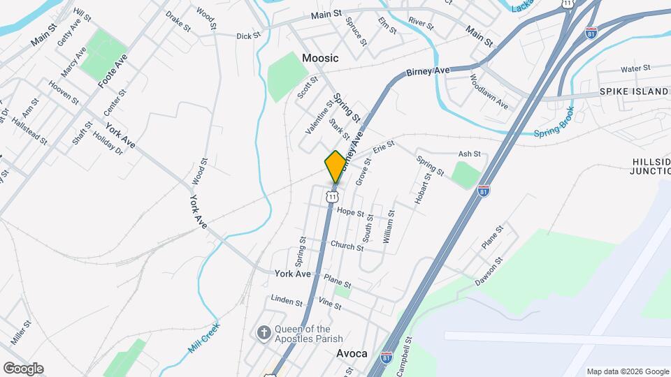 1380 Main St Map and Location Details