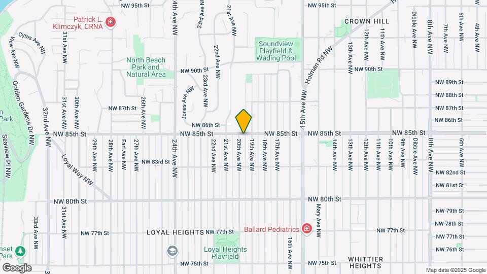 8358 20th Ave NW Map and Location Details