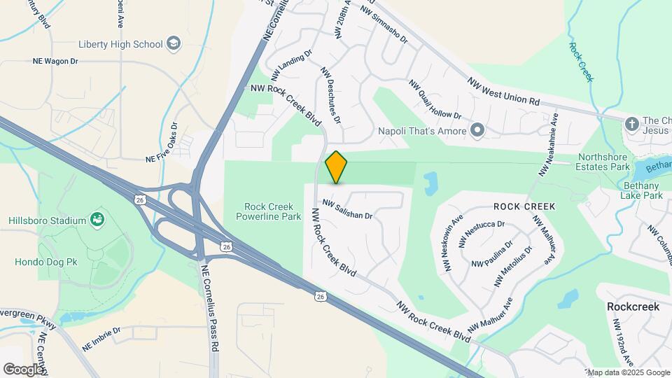 5015 NW Salishan Pl Map and Location Details