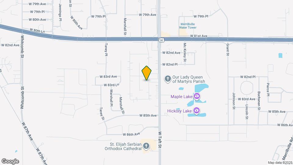 8316 Rutledge St Map and Location Details