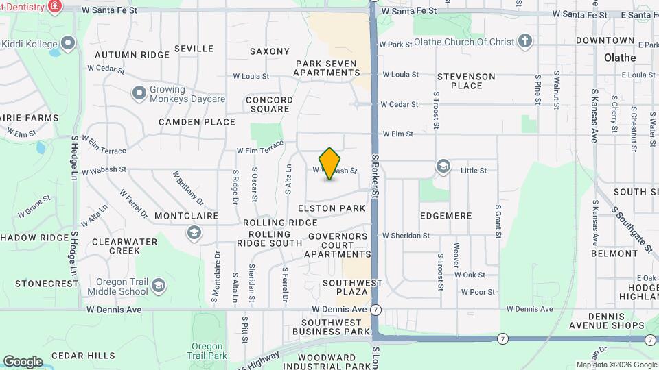 512 S Wabash Ct Map and Location Details